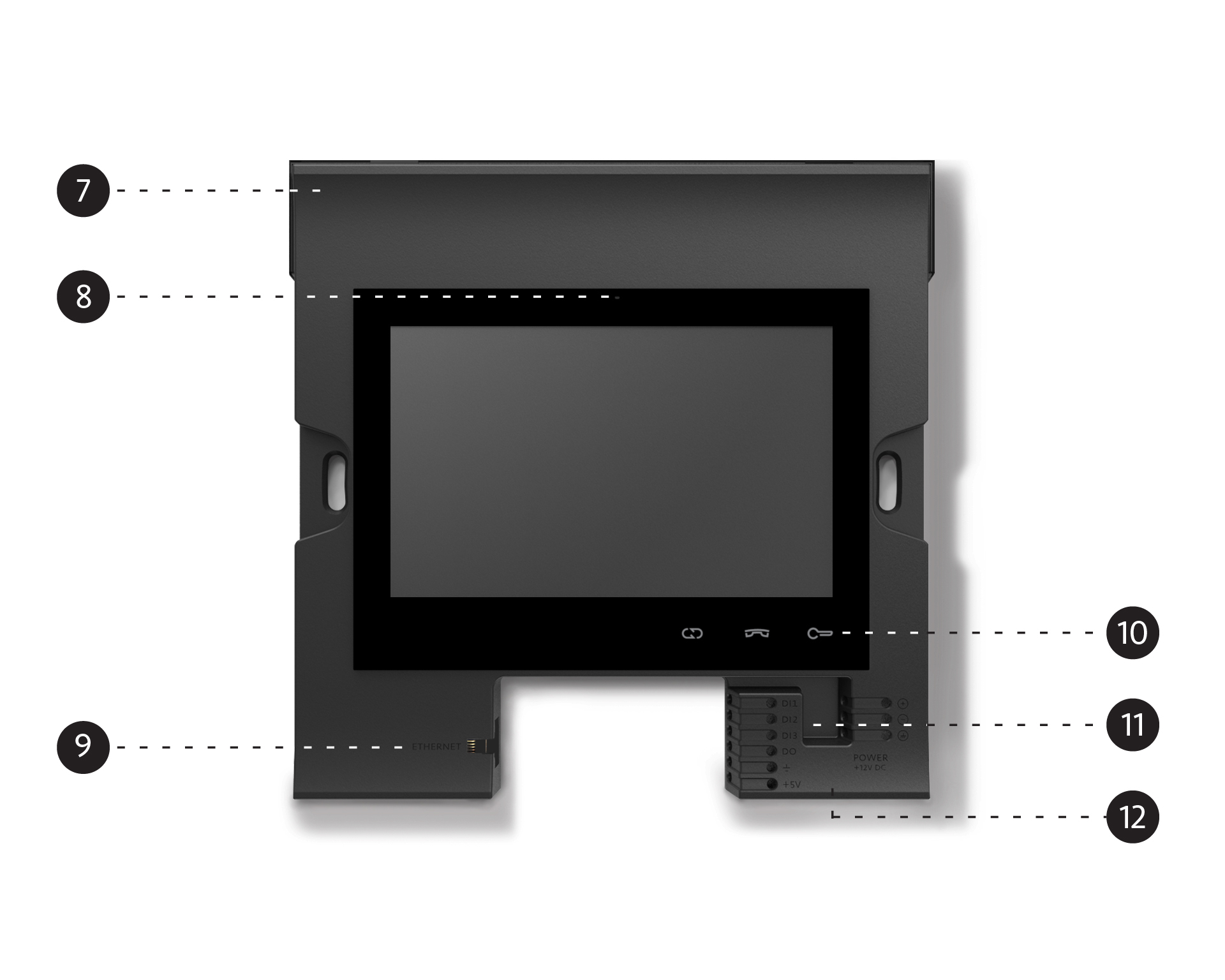 Amroad P5 - Breakdown - Without Cover Panel - Front