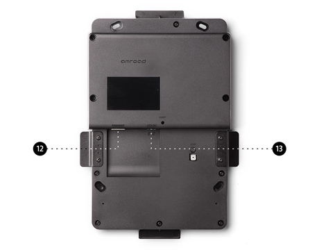 Amroad P9 - Breakdown - Without Cover Panel - Back