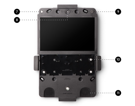 Amroad P9 - Breakdown - Without Cover Panel - Front